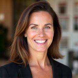 Léa Dubois, formatrice en onglerie, souriante et professionnelle